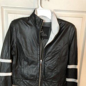 Women's Leather Bike Jacket